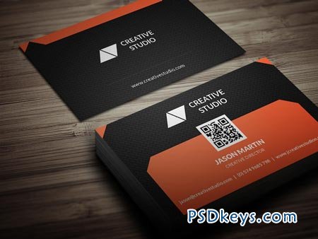 Creative Orange Business Card 39628