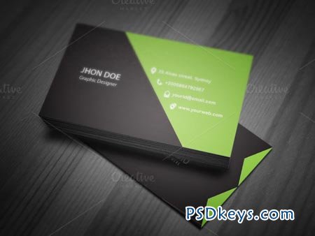 Corporate Business Card Tmeplate 37667
