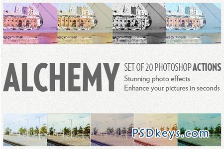 Alchemy - 20 photoshop actions 11688