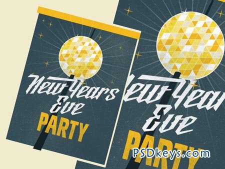 New Year's Eve Party Flyer 43354