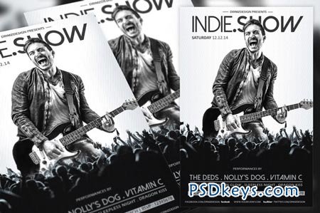 Indie Show Flyer 43482