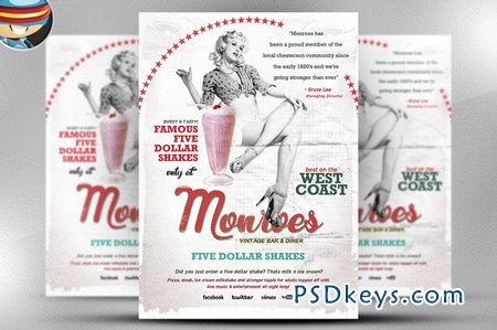 Monroes Flyer Template 42913