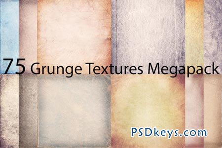 75 Grunge Textures MegaPack 3945