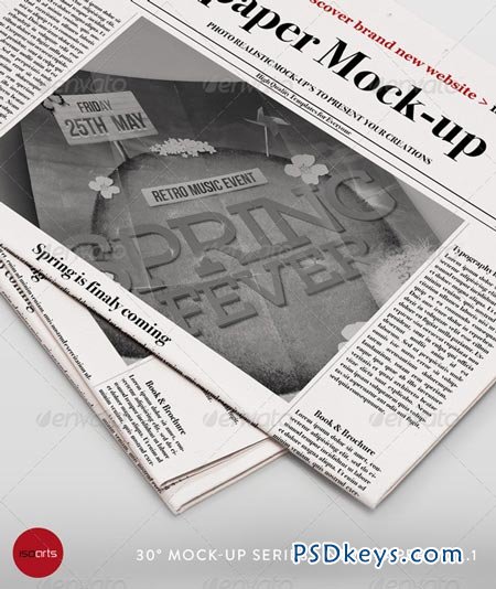 Mock-Up - Newspaper Vol.1 7670527