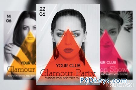 Glamour Party Flyer 42603