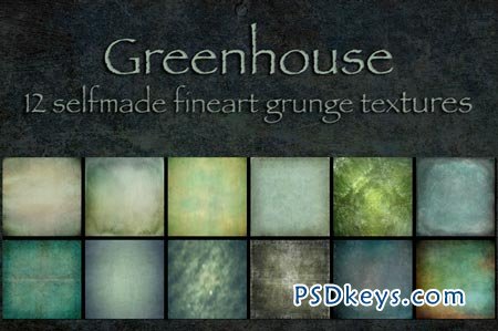 GreenHouse - 12 green textures 26469