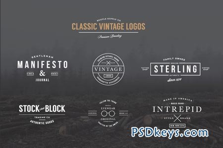 Classic Vintage Logos 43941