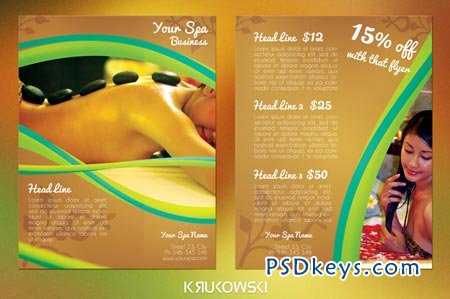 Spa 2 Sided Flyer 43655