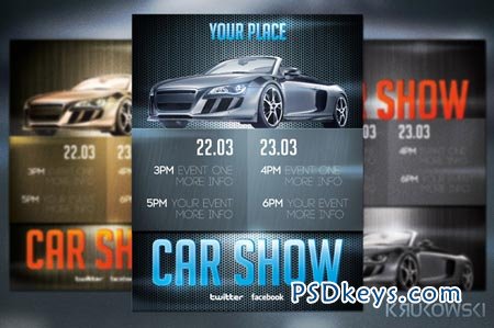 Car Show Flyer 22391