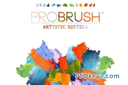 41 Artistic Brushes - ProBrush 42393