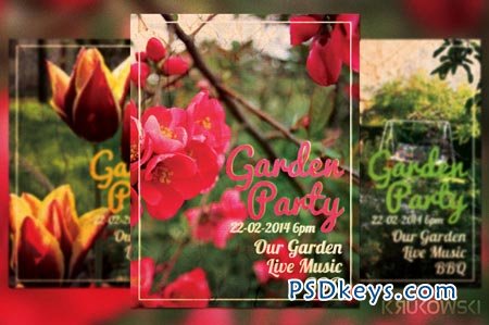 Garden Party Flyer 22361