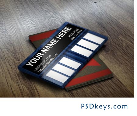 Doctor Who Tardis Business Card 22304