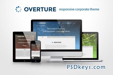 Overture - Responsive Corporate site 21480