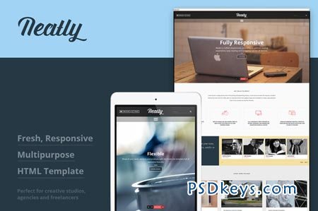 Neatly - Responsive HTML Template 30383