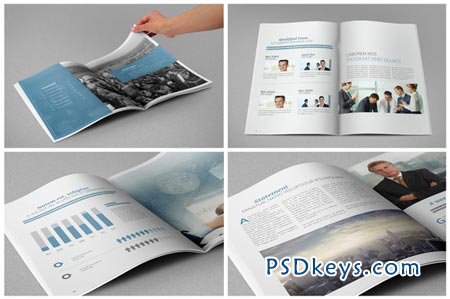 Download Annual Report Mockup Psd - Free Template PPT Premium ...