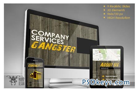 Gangster Company PPT 8188