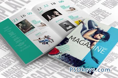 Indesign Magazine Template 21141Indesign Magazine Template 21141