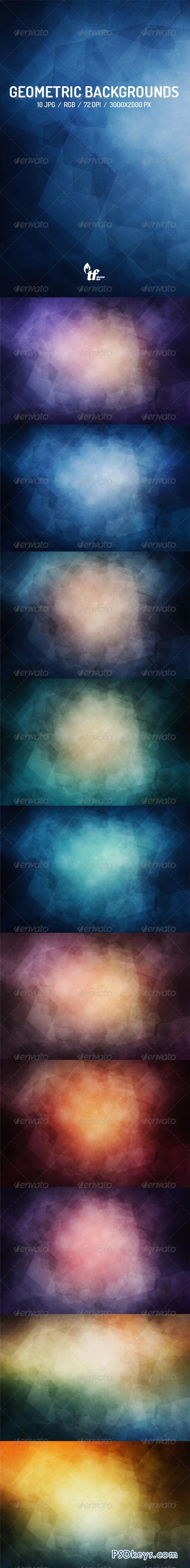 10 Abstract Geometric Backgrounds 7848017
