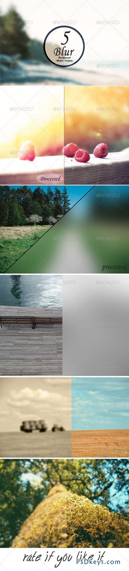 Blur Background Action Set V8 6157875