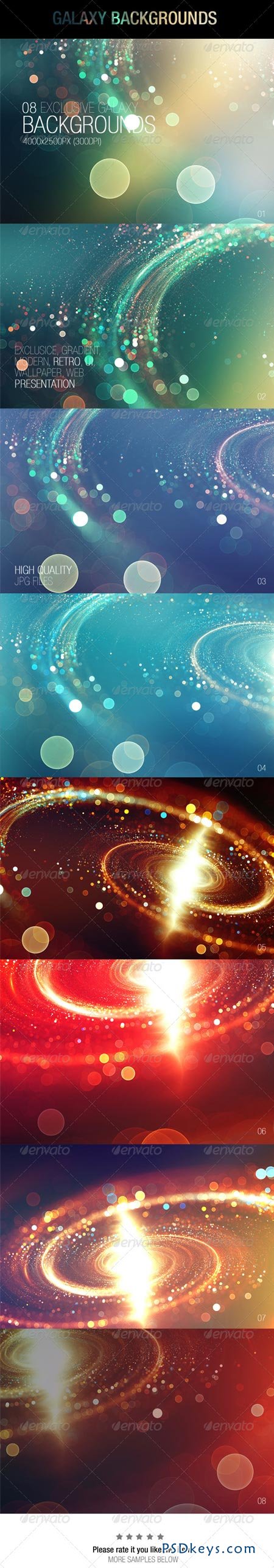 Galaxy Backgrounds 6839679