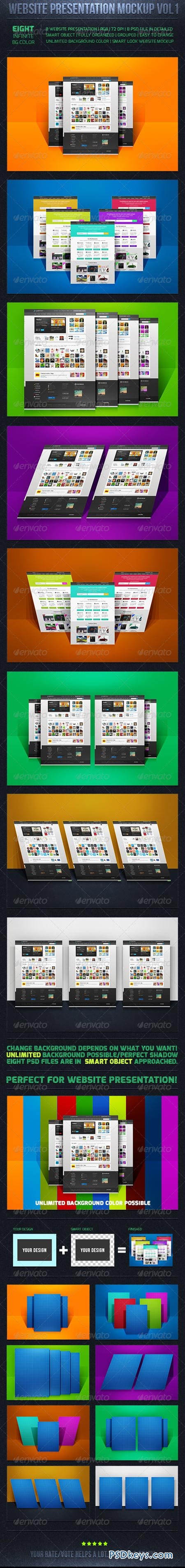 Web Presentation Mockup Vol-1 6378692