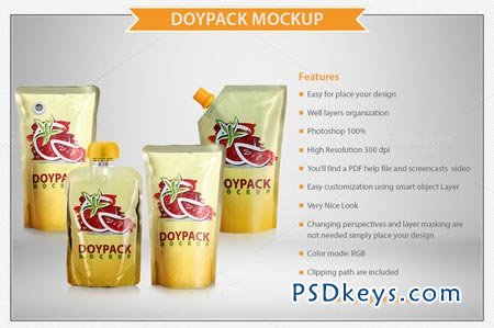 Doypack Mockup 47927