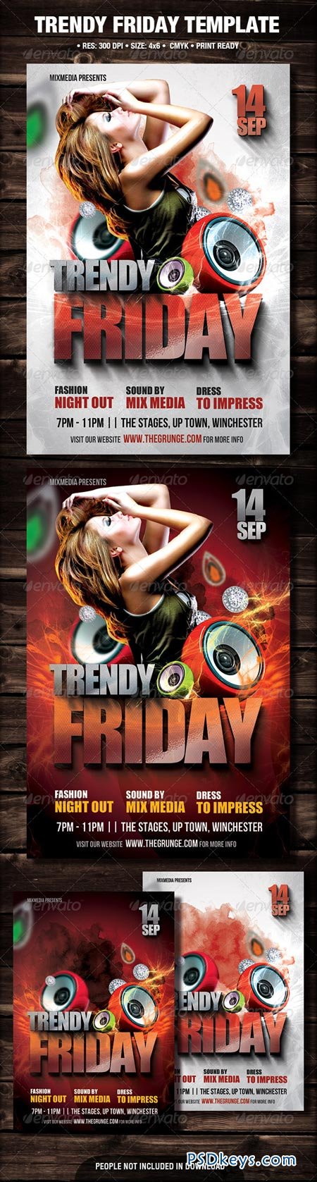 Trendy Friday Flyer 3035693