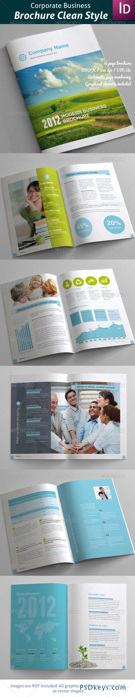 Business Brochure Clean Style 2555359