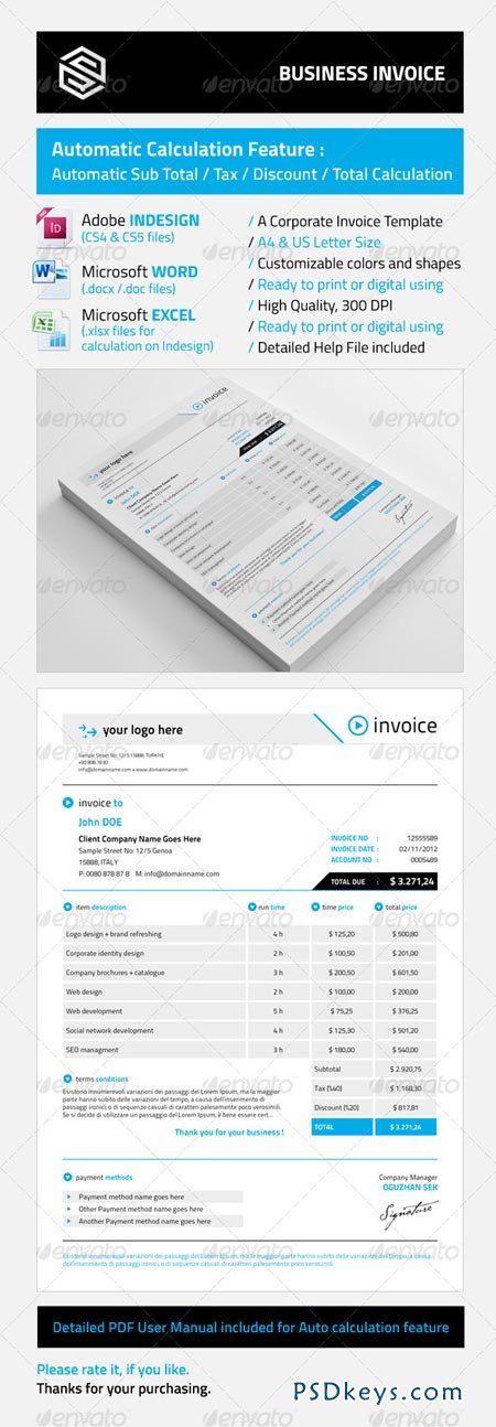 Business Invoice 5483088