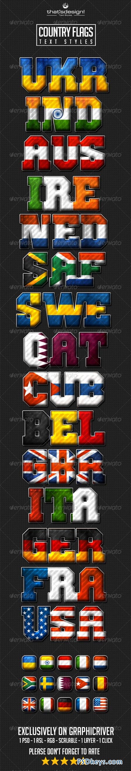 15 Country Flag Text Styles 8193488 15 Country Flag Text Styles 8193488