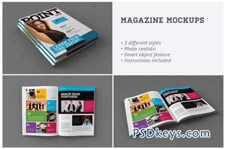 Magazine Mockups 3255