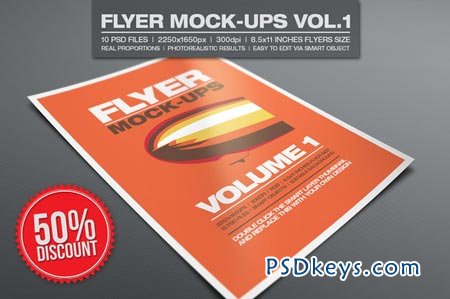 Flyer Mock-ups Vol.1 27573