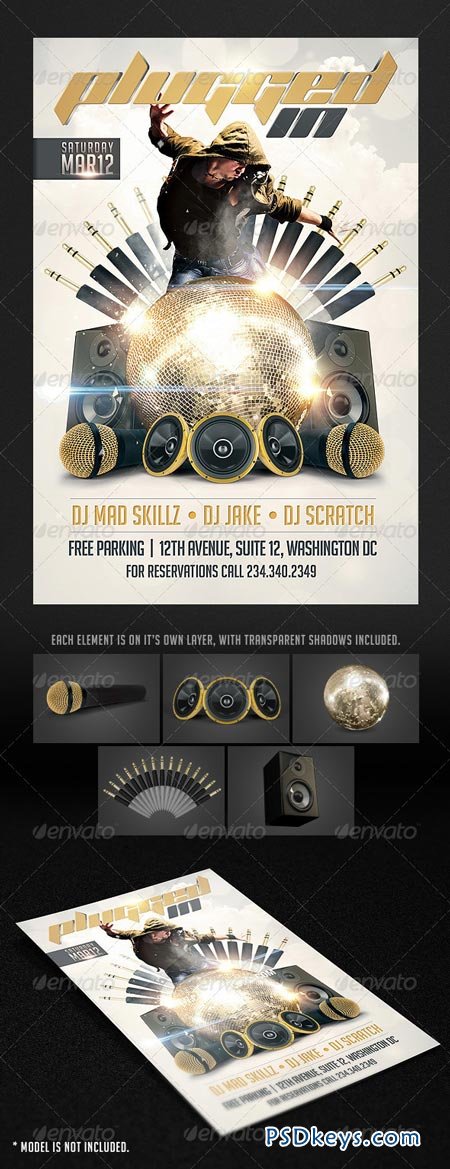 Plugged in Flyer template 1576657