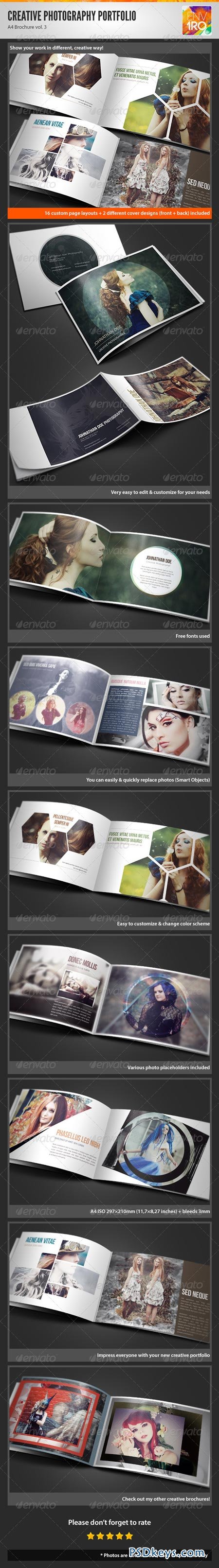 Creative Photography Portfolio A4 Brochure vol. 3 3117591