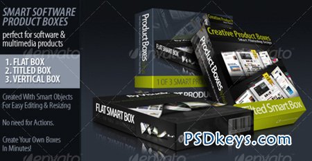 3 Smart 3D Product Boxes 106334
