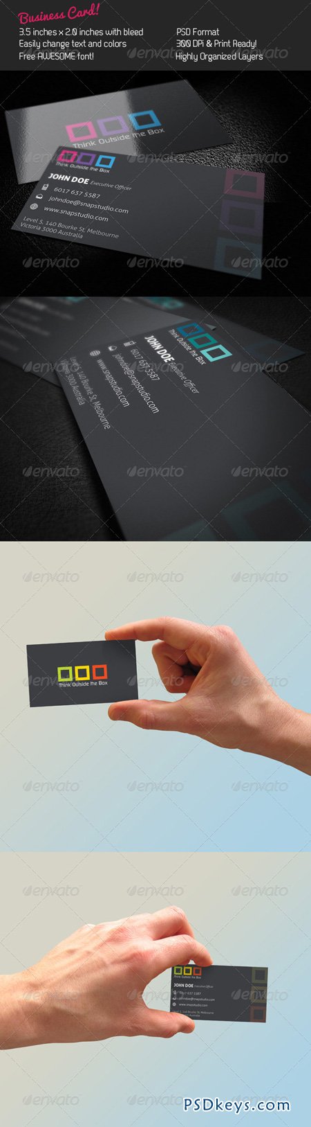 Box Business Card 242284