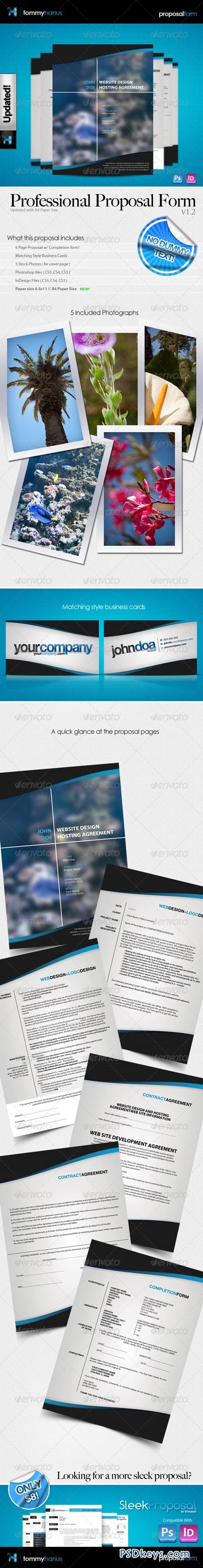 Professional Proposal Pack + Business Cards!! 137381