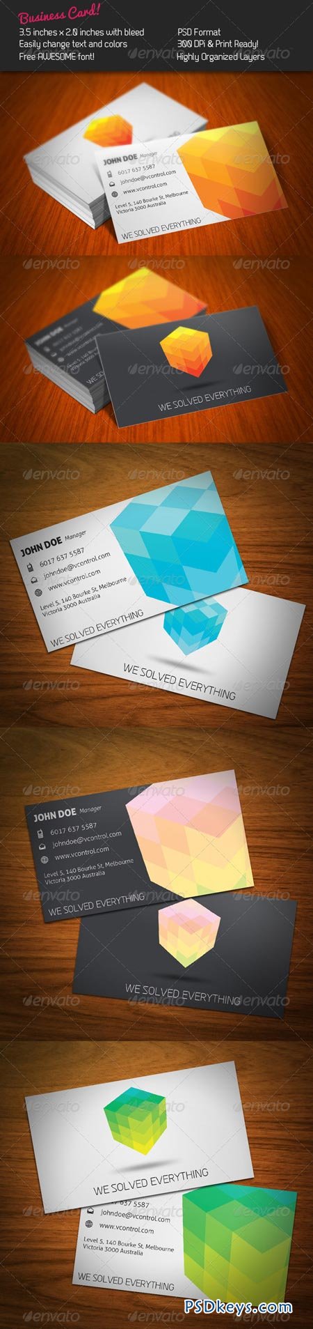 Cubic Business Card 254330