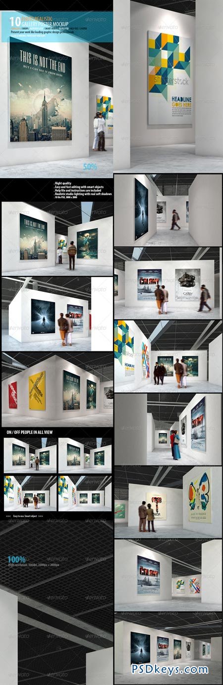 Gallery Poster Mockups 8416497