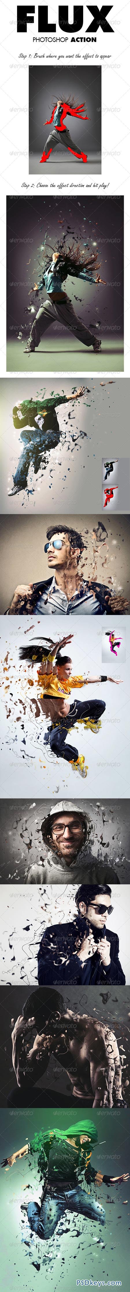 Flux Photoshop Action 8557339