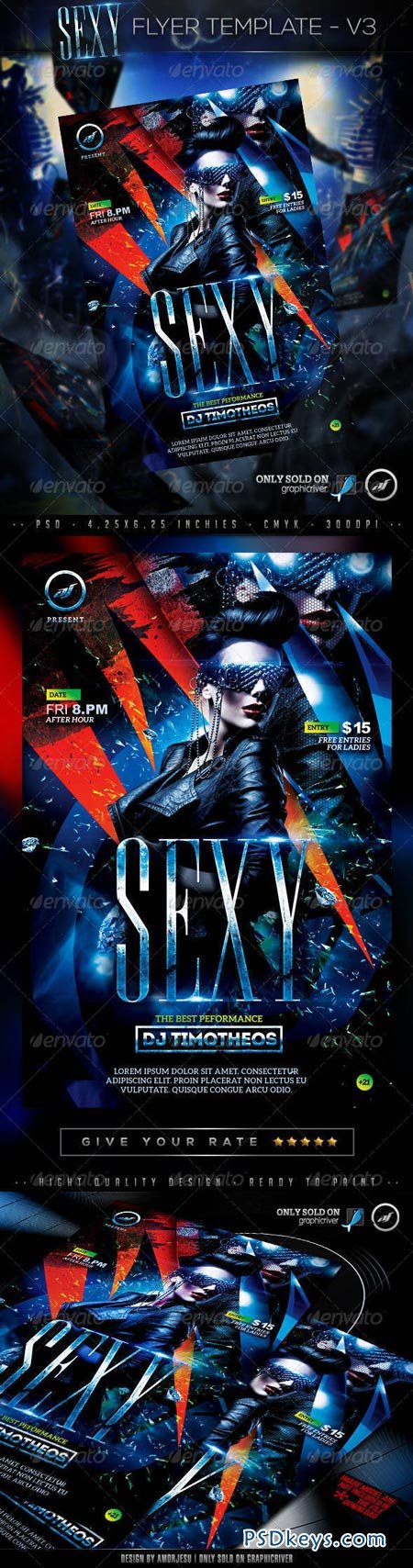 Sexy Flyer Template V3 7940352