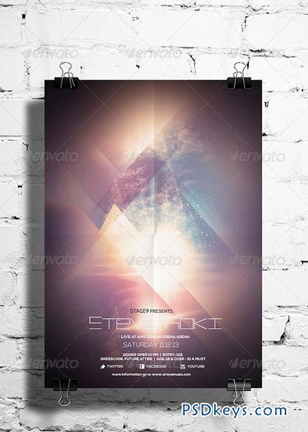 Futuristic Flyer Poster Vol. 01 6785873