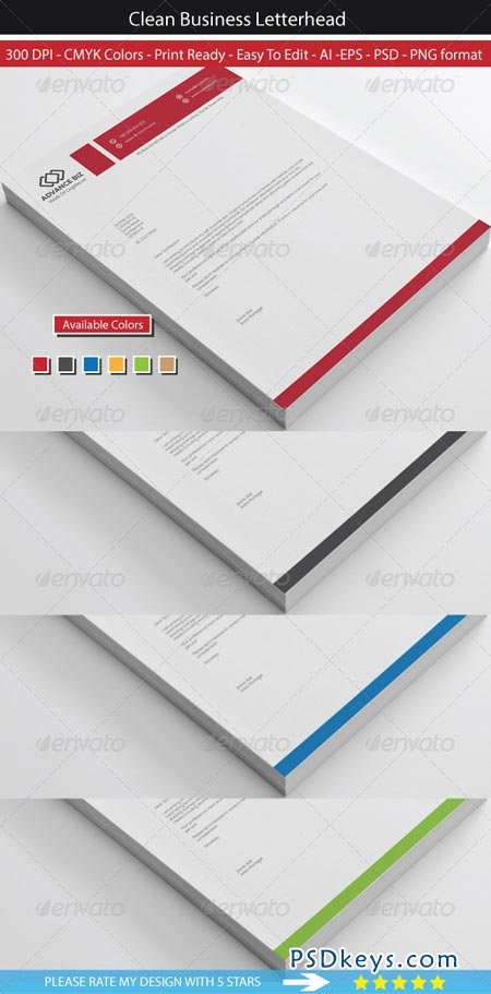 Corporate Advance Letterhead 8569441