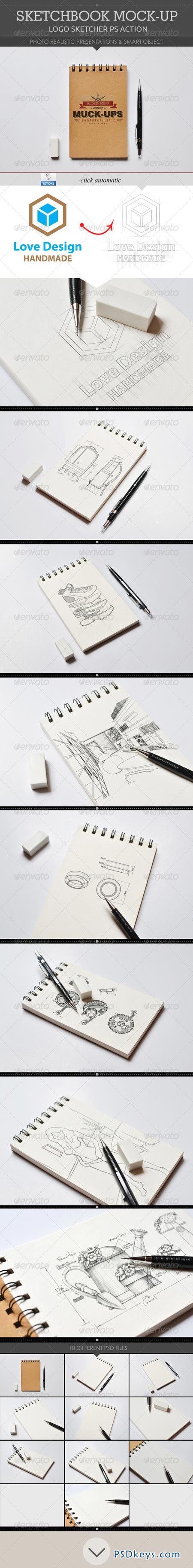 Sketchbook Mock-Up 8613061