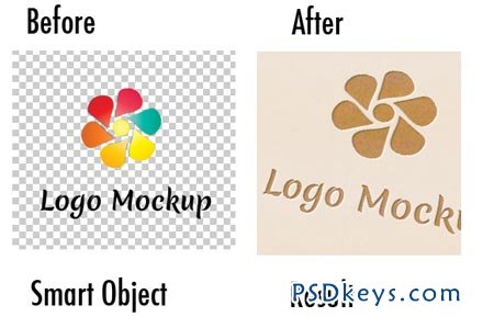 Logo Mock-ups - Paper Style 3562