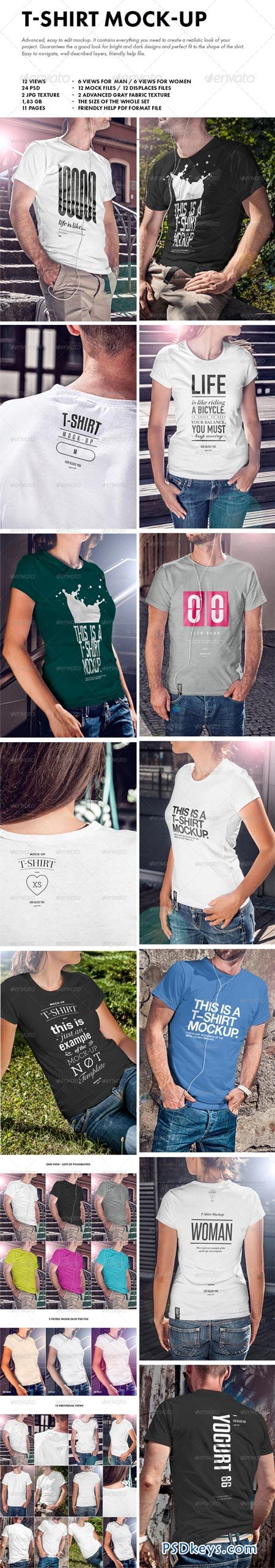 Download T Shirt Mock Up 8618734 Free Download Photoshop Vector Stock Image Via Torrent Zippyshare From Psdkeys Com PSD Mockup Templates