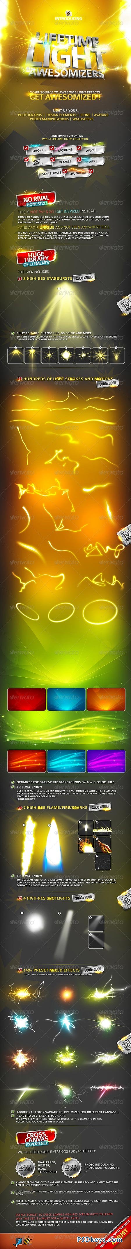 Lifetime Light Awesomizers ( Effects Collection ) 141894