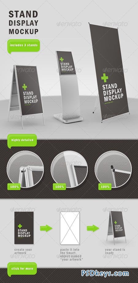 Stand Display Mockup 1731746