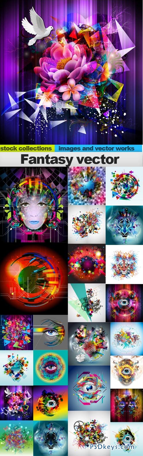 Fantasy vector 25xEPS