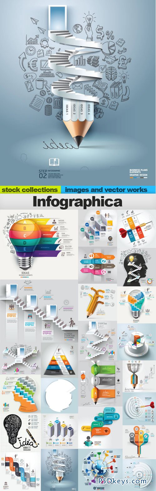 Infographica 25xEPS